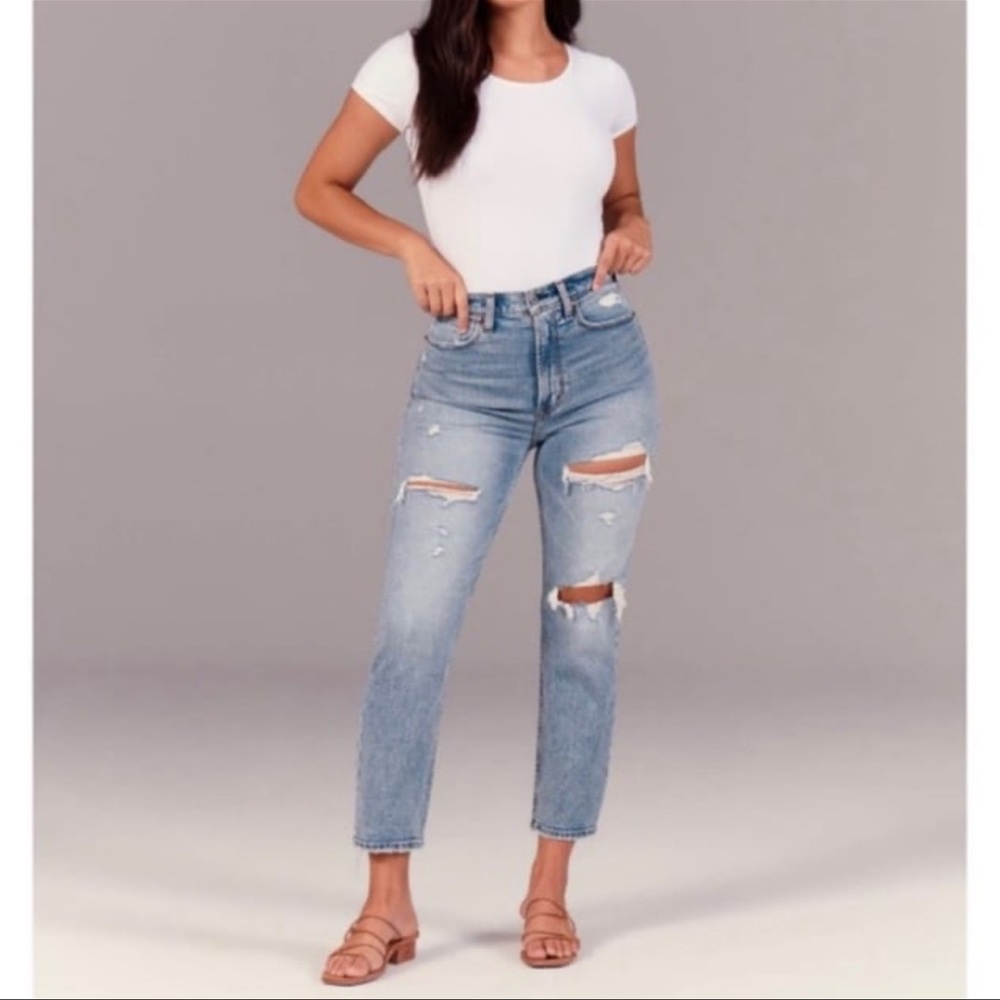 ABERCROMBIE CURVE LOVE JEANS